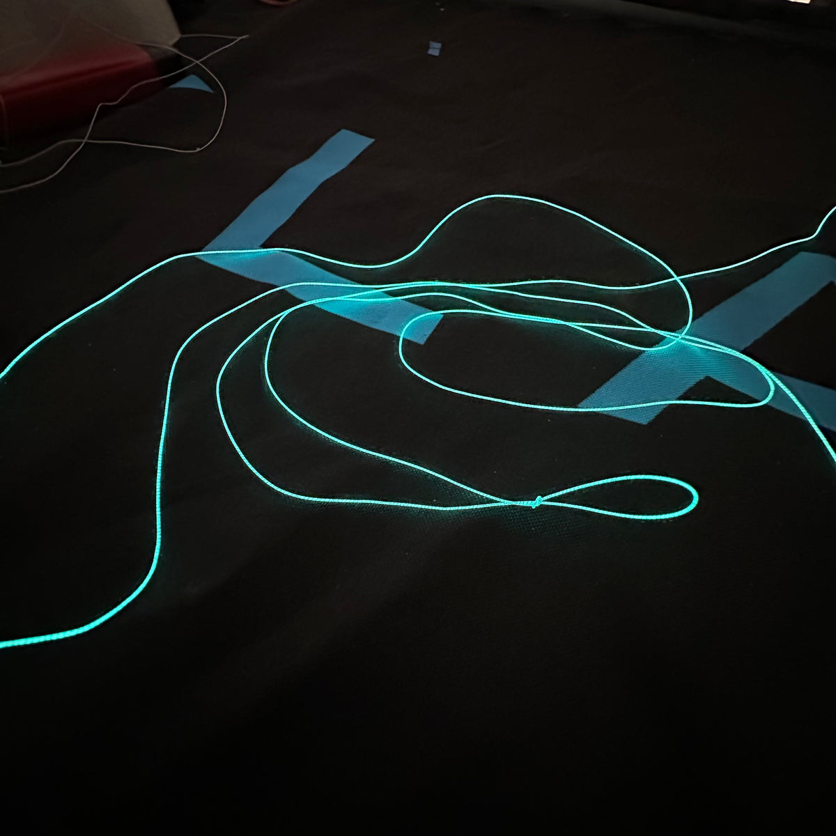 Liquid Laser Wire